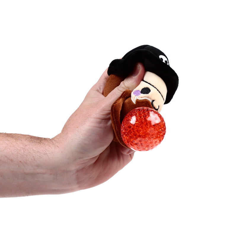 Mačkací hračka Queasy Squeezies — pirát