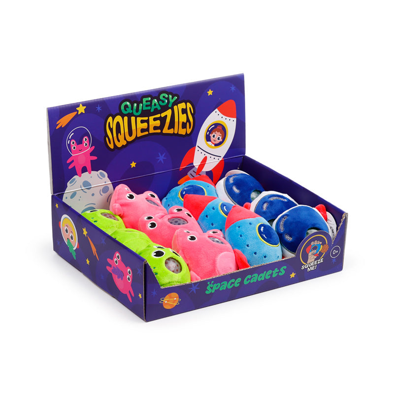 Mačkací hračka Queasy Squeezies — vesmírný kadet