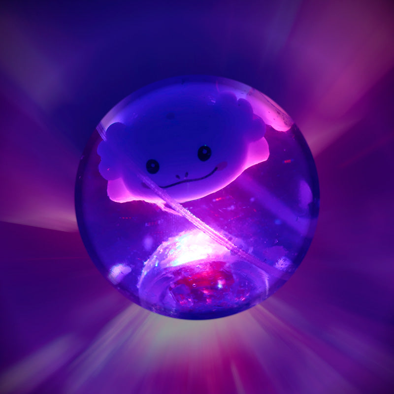 Svítící skákací míček — Axolotl