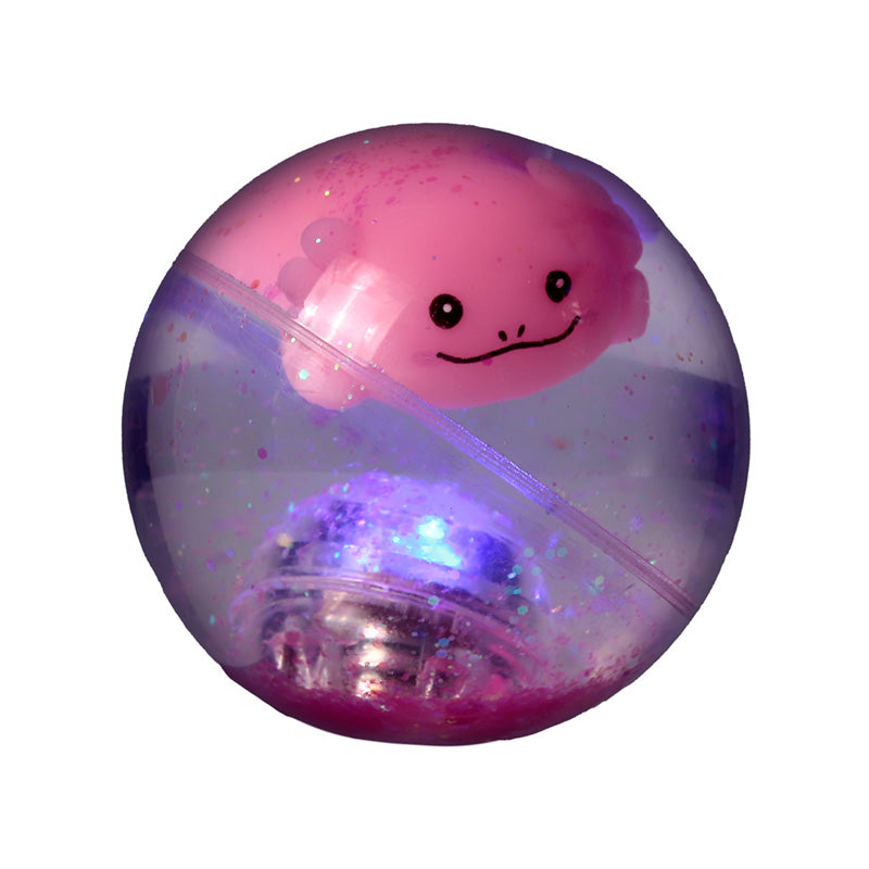 Svítící skákací míček — Axolotl