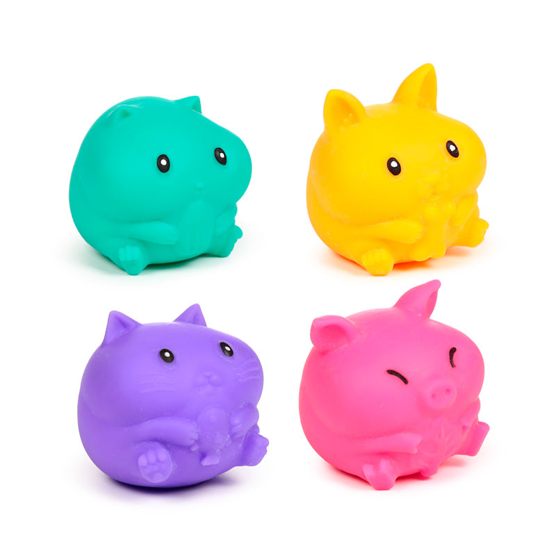 Mačkací neonové zvířátko (squeezy)