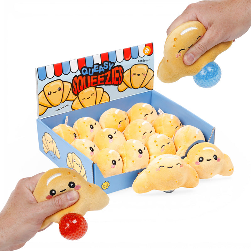 Mačkací croissant Queasy Squeezies