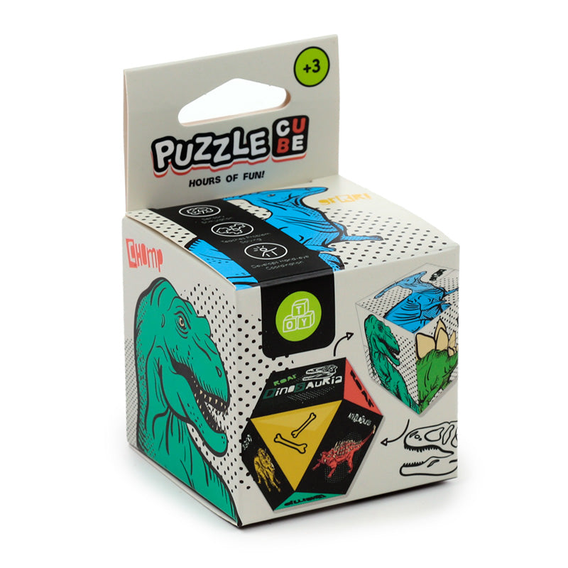 Fidget hlavolam Magic Puzzle Cube — dinosauři