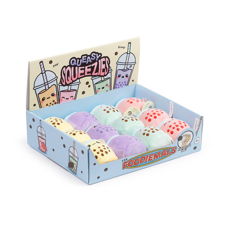 Mačkací bubble tea Queasy Squeezies