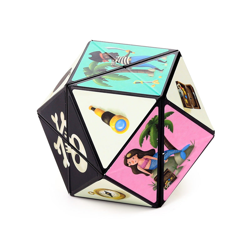 Fidget hlavolam Puzzle Cube — Piráti