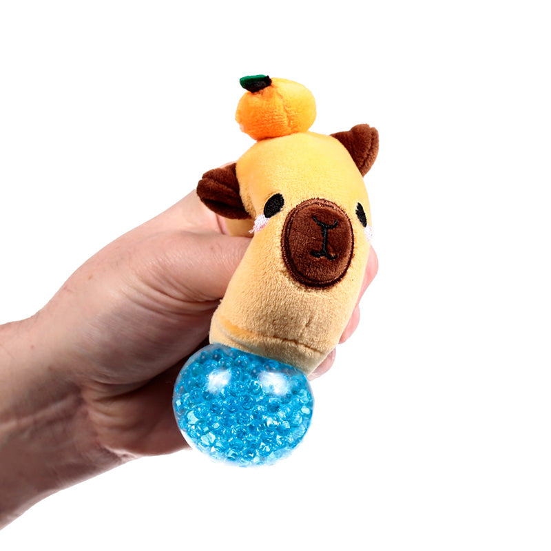 Mačkací zvířátko Queasy Squeezies — kapybara