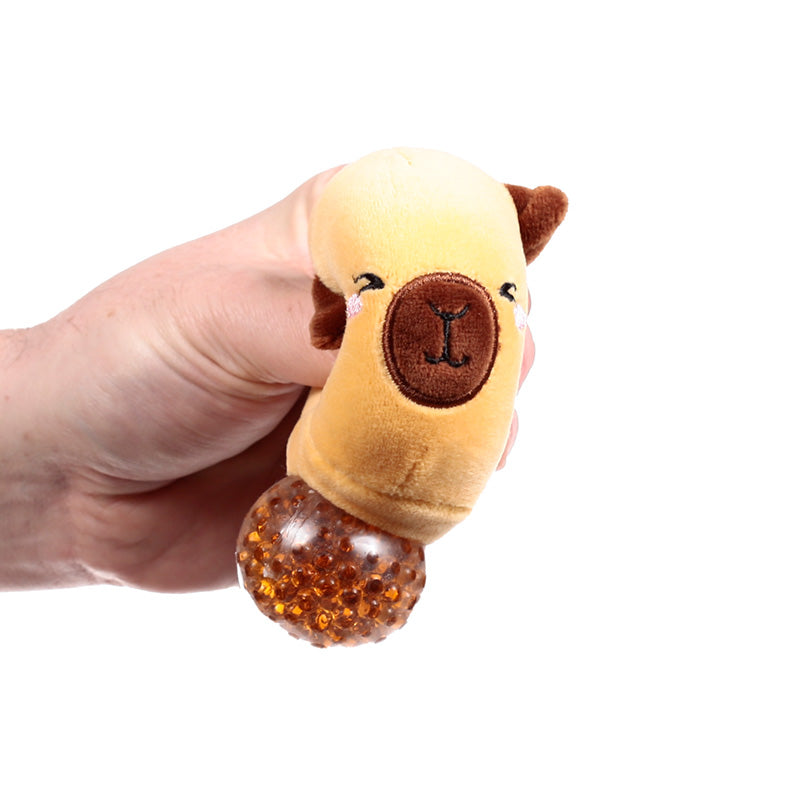 Mačkací zvířátko Queasy Squeezies — kapybara
